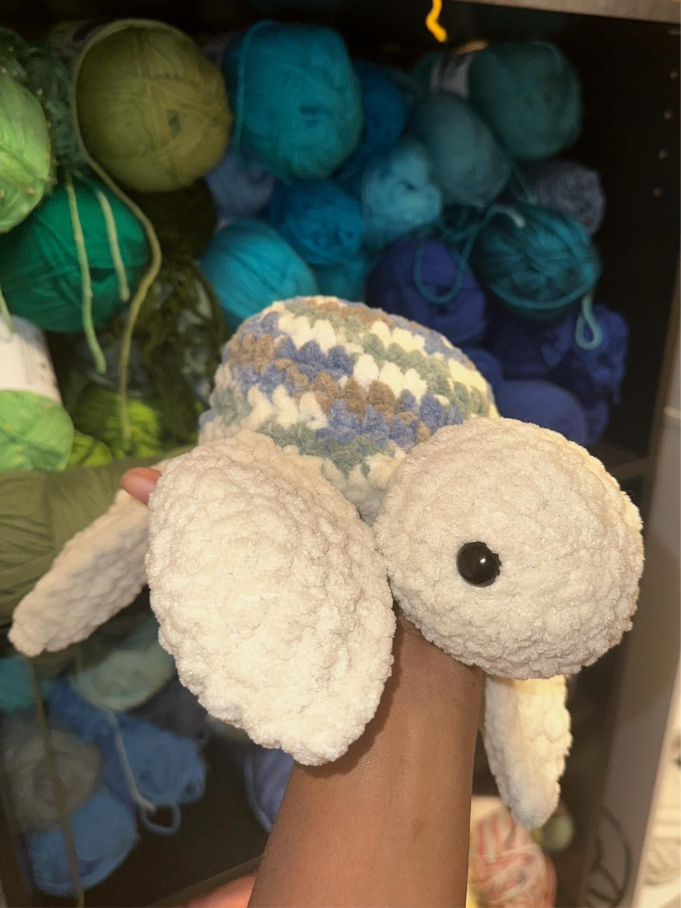 Crochet Sea Turtle Plushie