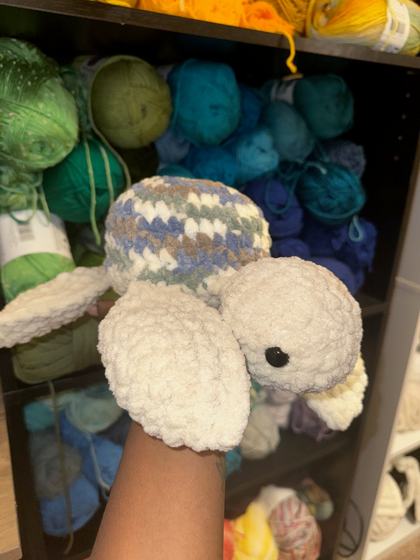 Crochet Sea Turtle Plushie