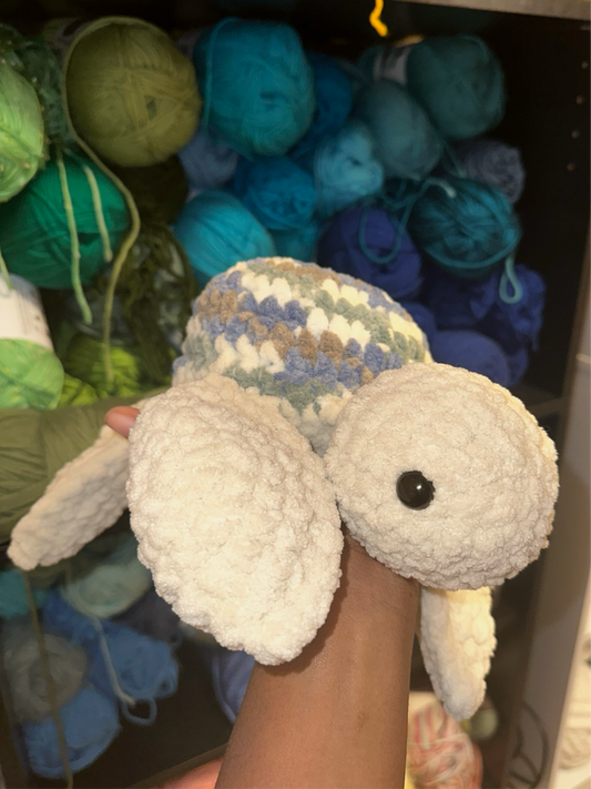 Crochet Sea Turtle Plushie